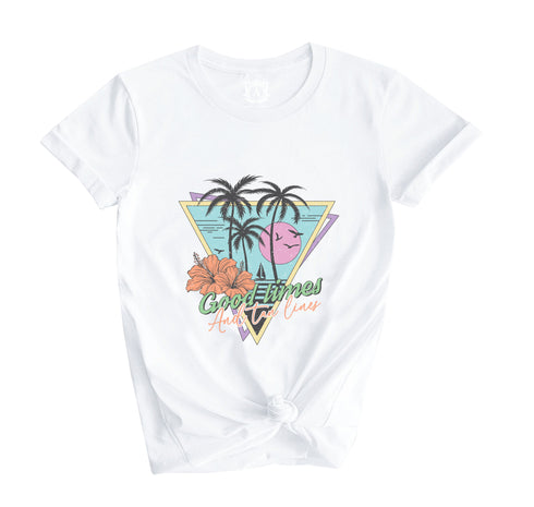 Retro Good Times Short Sleeve T Shirt