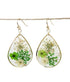 Dried Flower Handmade Resin Earrings - 6 Colors!