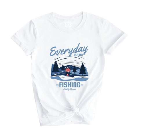 Everyday is for Fishing Short Sleeves T-Shirt for Men