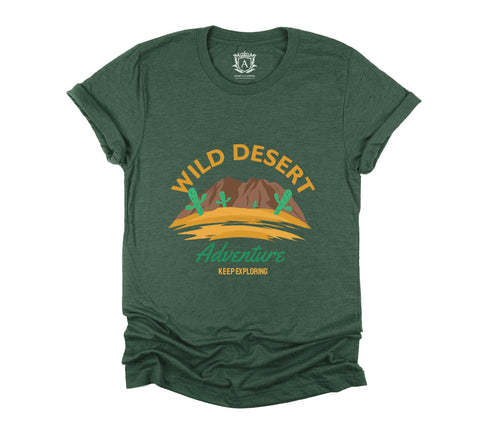 Wild desert Short Sleeves T-Shirt