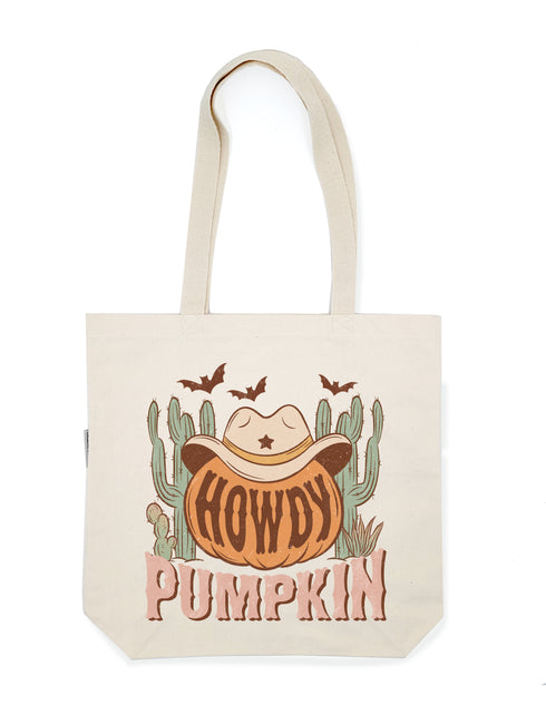 Howdy Pumpkin Tote bag