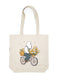 The Cycling Bear Tote bag