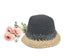6 Colored Handmade Crochet Size Adjustable Foldable Straw Hat