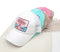 Embroidered Sunshine & Lake Time Patch High Pony Criss Cross C.C Ball Cap