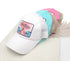 Embroidered Sunshine & Lake Time Patch High Pony Criss Cross C.C Ball Cap