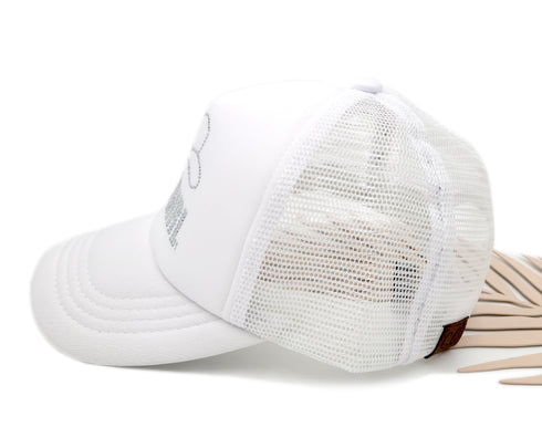 Women's COWGIRL Rhinestone C.C Trucker Cap