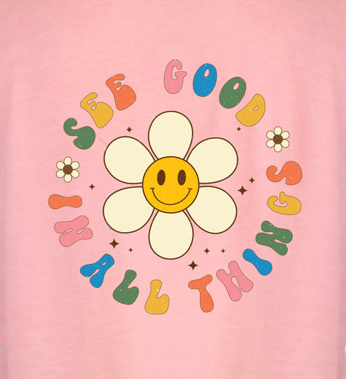 Happy face Short Sleeve T-Shirt