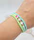 Handmade 5pc Personalized Heishi Beaded Stretch Bracelets