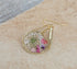 Handmade Botanical Small Flowers petal Resin Earring gift for her