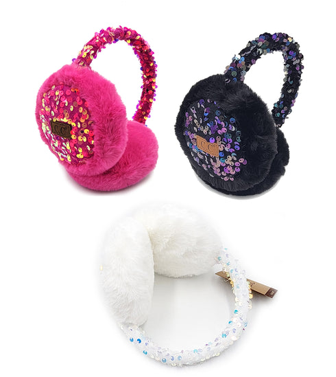 C.C Exclusive New Sequin Earmuff gifts for her