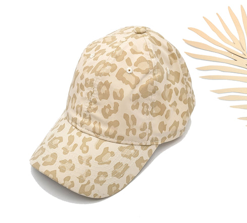 Women's C.C Leopard Pattern Baseball Cap