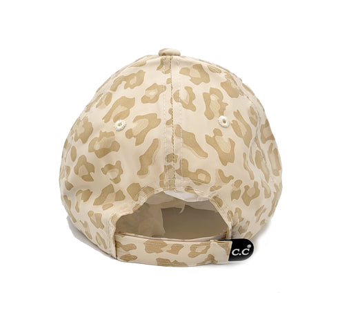 Women's C.C Leopard Pattern Baseball Cap