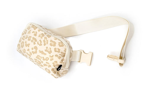 C.C Animal Print Cross Body Waterproof Mini Fanny Belt Sling Bag