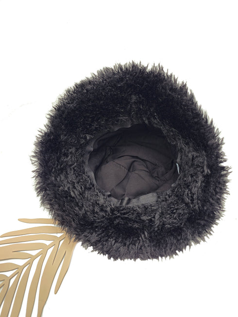 Faux Fur C.C Bucket Hat ,Winter bucket hat, women winter bucket hat, gifts for her