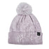 All over Sequin Fur Pom Beanie Hat