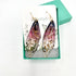 Enchanted Fairy Wing Gold Dust Resin Earrings Jewelry