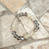 Women's Faceted Beaded Stretch Bracelets, 4pc set crystal stretchy Bracelets