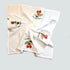Blooming Garden Fruit Dish Towels, Hand Printed Kitchen Towels