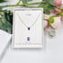 Short Natural Lapis Gemstone Teardrop Shape Briolette Faceted Pear pendent Necklace