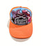 Embroidered Limited Edition Multi patched Baseball Cap Orange