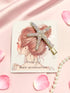 Crystal Starfish Hair Clip Clamp Clip In Gold Tone