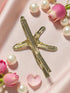 Crystal Starfish Hair Clip Clamp Clip In Gold Tone