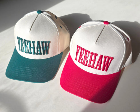 YEEHAW Two-Tone Trucker cap
