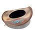 Western Washed Straw Cowboy Hat Turquoise Concho Beige