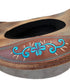 Western Washed Straw Cowboy Hat Turquoise Concho Beige