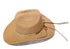 Refined Western Straw Hat Crystal Accent Tan