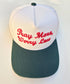 Pray More Worry Less Embroidered Baseball Cap – Christian Faith Trucker Hat