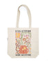 Less Attitude, More Gratitude Flower Tote Bag