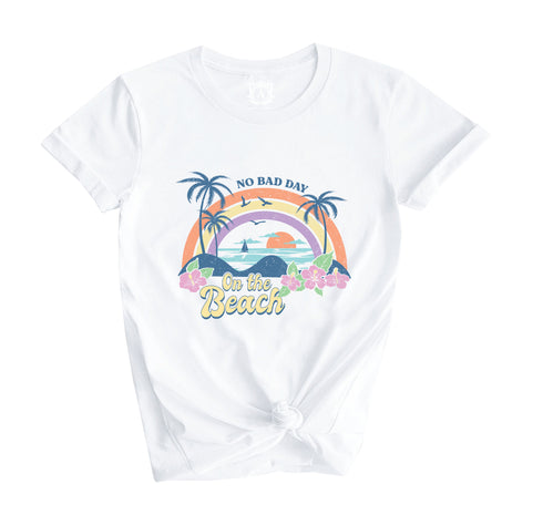 No Bad Day on The Beach Short Sleeves T-Shirt
