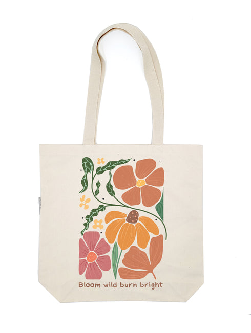 Floral bloom Tote bag