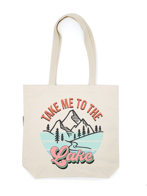 Take Me to the Lake Tote Bag