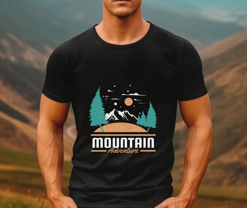 Mountain adventure Short Sleeves T-Shirt