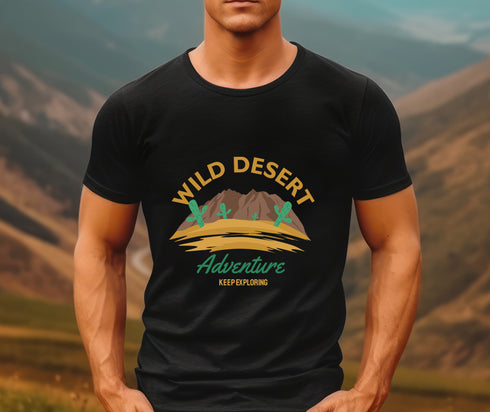 Wild desert Short Sleeves T-Shirt