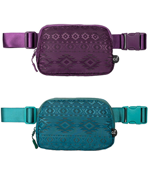 New Aztec South Western Pattern waterproof Fanny Pack