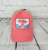 Embroidered Sunshine & Lake Time Patch High Pony Criss Cross C.C Ball Cap