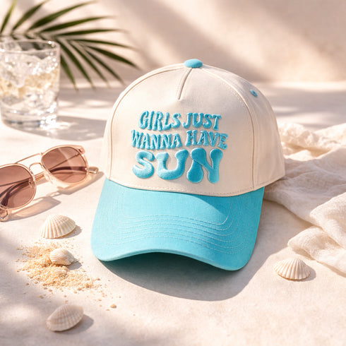 Girls Just Wanna Have Sun Trucker Cap