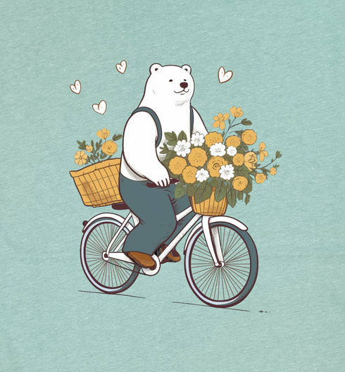 The Cycling Bear Short Sleeves T-Shirt