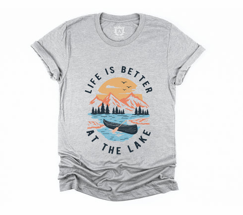 Lake life Short Sleeves T-Shirt