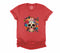 Colorful Sugar Skull Short Sleeves T-Shirt