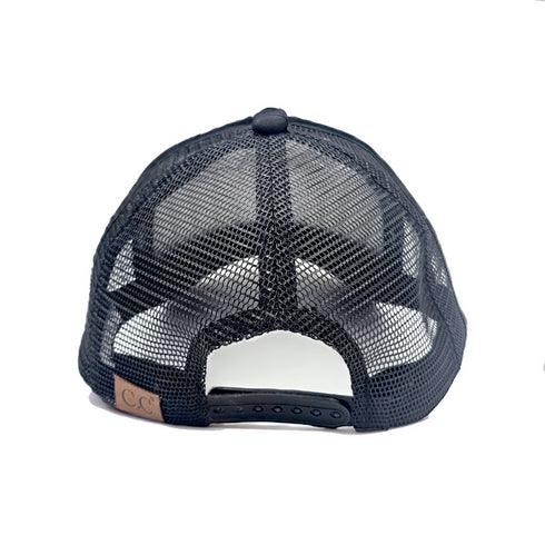 Women's COWGIRL Rhinestone C.C Trucker Cap