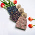 New Fuzzy Lined Popcorn Confetti Fur Pom CC Beanie Hat