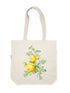 Vintage Yellow Rose Vintage Flowers tote bag gift for her