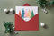 Very Merry Christmas Tree Christmas Card, Set of 5
