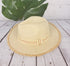 Frayed Trim Aztec Panama Summer Straw Hat