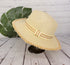 Frayed Trim Aztec Panama Summer Straw Hat