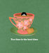 Floral cup Tea time Short Sleeve T-Shirt